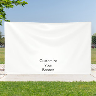 Create your own custom 6' x 10' Outdoor Banner