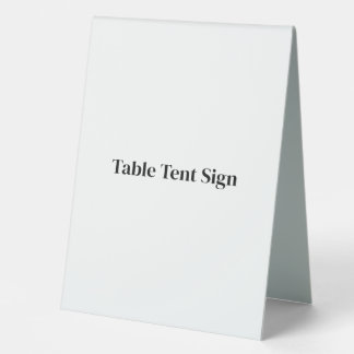 Create Your Own Custom 6" x 8" Table Tent Sign