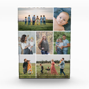 Create Your Own Custom 7 Photo Collage Photo Block