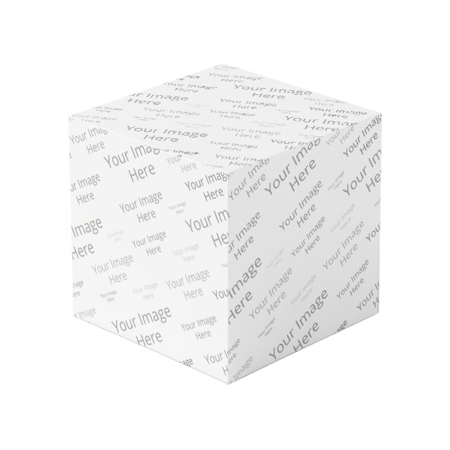 Create Your Own Custom 8" Photo Cube (Front Angled)
