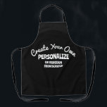 Create Your Own Custom Apron<br><div class="desc">Create your own custom stuff! Add your own personalised text or redesign this item completely from scratch by replacing the current image(s) displayed on the product with one or more of your own. Visit Brand Builder on Zazzle to view our entire of collection of fully customisable promotional merch, office supplies...</div>