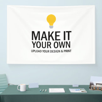 Create Your Own Custom Banner | Personalized Logo