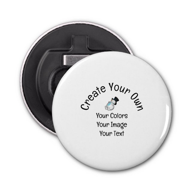 Create Your Own Custom Bottle Opener (Front)