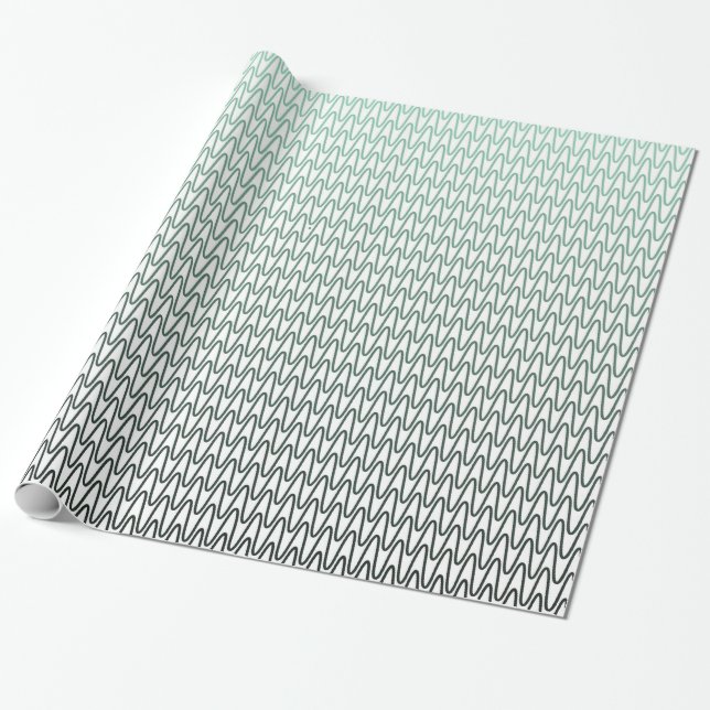 Create Your Own Custom Branded Herringbone Wrapping Paper (Unrolled)