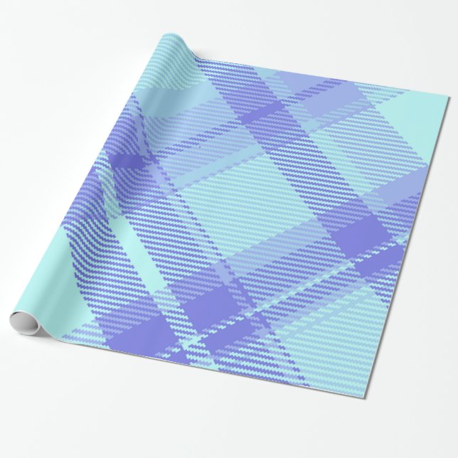 Create Your Own Custom Branded Herringbone Wrapping Paper (Unrolled)