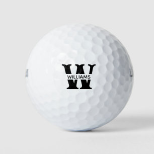 Create Your Own Custom Branded Monogram Golf Balls