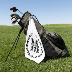 Create Your Own Custom Branded Monogram Golf Towel