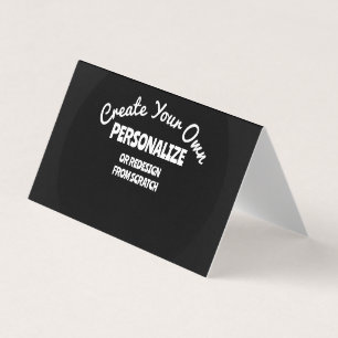 Create Your Own Custom Business Card