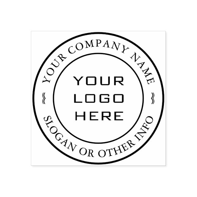 Create Your Own Custom Business Logo Rubber Stamp (Imprint)