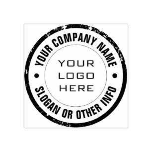 Create Your Own Custom Business Logo Rubber Stamp