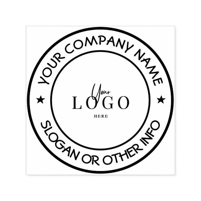 Create Your Own Custom Business Logo Self-inking S Stamp (Design)