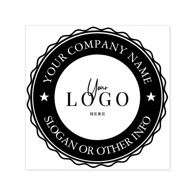 Create Your Own Custom Business Logo Self-inking Stamp (Design)