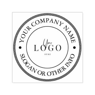 Create Your Own Custom Business Logo Self-inking Stamp