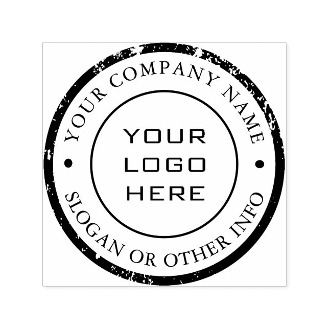 Create Your Own Custom Business Logo Self-inking Stamp (Design)