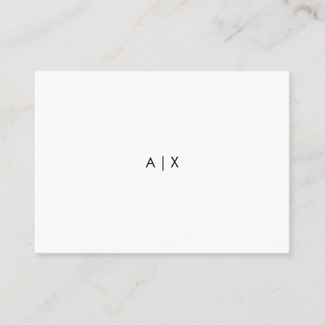 Create Your Own Custom Calling Card (Front)