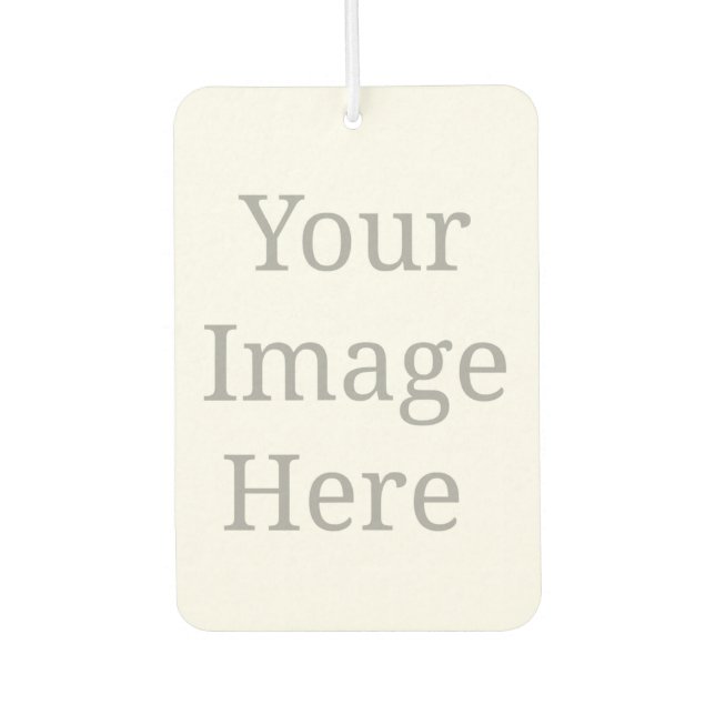 Create your own custom  car air freshener (Front)