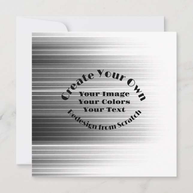 Create Your Own Custom Card (Front)