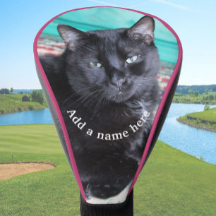Create Your Own Custom Cat Owner Gift Pet Golf Head Cover