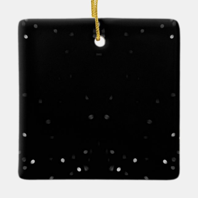 Create Your Own Custom Ceramic Ornament (Front)