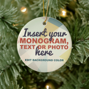 Create Your Own Custom Ceramic Ornament