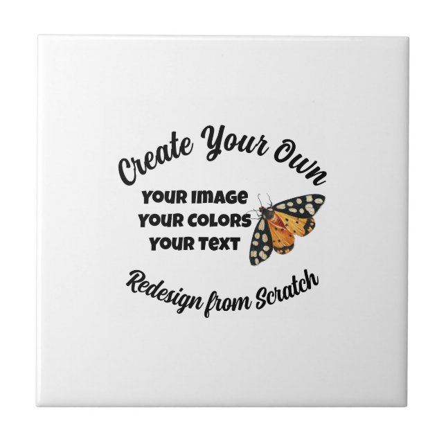 Create Your Own Custom Ceramic Tile (Front)