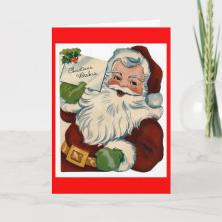 Create Your Own Custom Christmas Card Santa