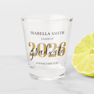 Create Your Own Custom Class of 2026 Graduation Shot Glass