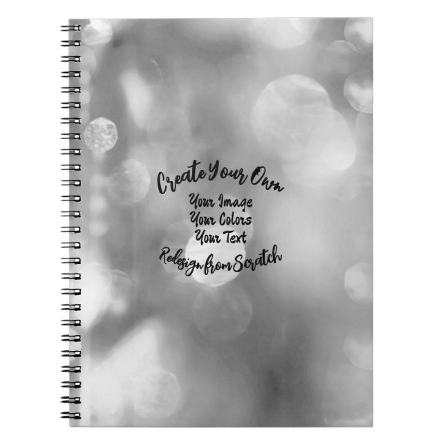 Create Your Own Custom Colour/Design Notebook (Front)