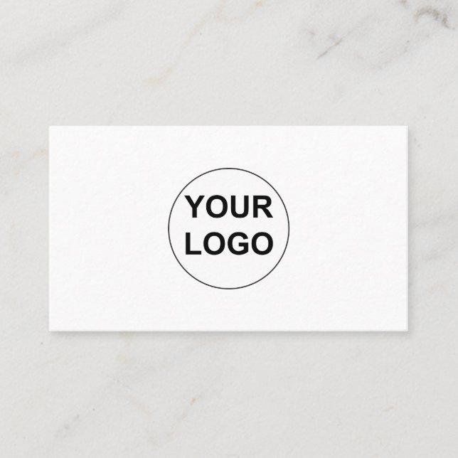 Create Your Own Custom Corporate Logo Business Card (Front)