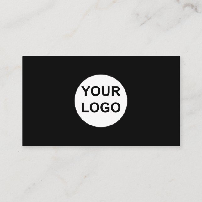 Create Your Own Custom Corporate Logo  Business Card (Front)