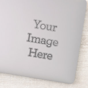 Create Your Own Custom-Cut Clear Vinyl Sticker