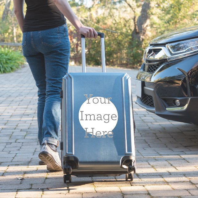 Extra-Large 35.56 cm  x 35.56 cm Sheet Custom-Cut Vinyl Stickers (Suitcase Insitu)