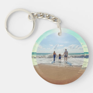 Create Your Own Custom Cute Family Photo Effects Key Ring