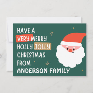 Create your own Custom Cute Funny Christmas Card