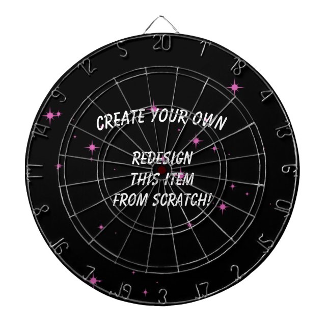 Create Your Own Custom Dartboard (Front)