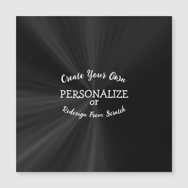 Create Your Own Custom Design (Front)