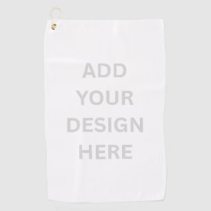 Create Your Own Custom Design 16" x 24" Golf Towel