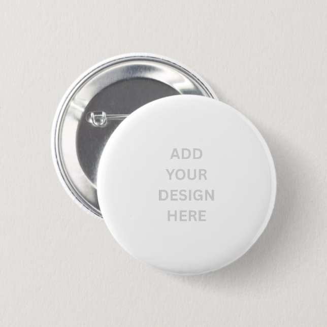 Create Your Own Custom Design 2¼ Inch Round Button (Front & Back)