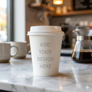 Create Your Own Custom Design 8oz Paper Cup