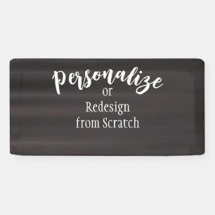 Create Your Own Custom Design Banner