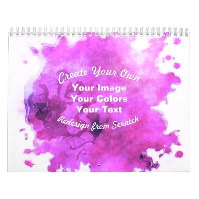 Create Your Own Custom Design Calendar (Cover)