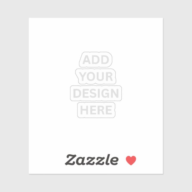 Create Your Own Custom Design Extra Small Matte (Sheet)