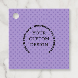 Create Your Own Custom Design Favour Tags