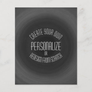 Create Your Own - Custom Design Flyer