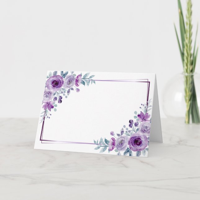 Create Your Own Custom Design Folded Greeting Card (Front)