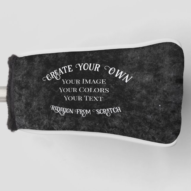 Create Your Own Custom Design Golf Head Cover (Front)