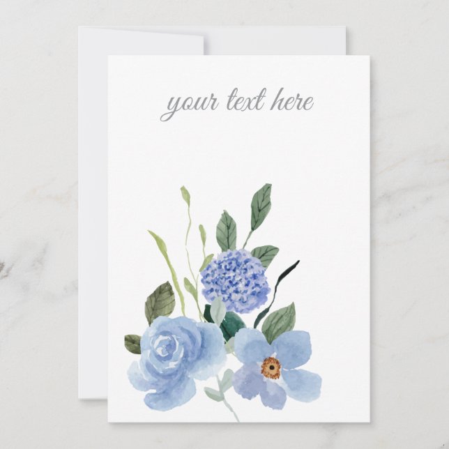  Create Your Own  Custom Design Holiday Card (Front)