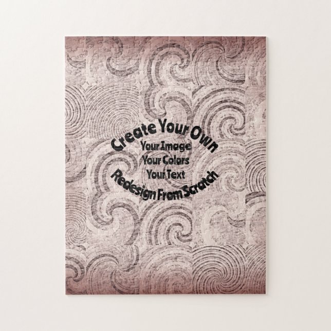 Create Your Own Custom Design Jigsaw Puzzle (Vertical)