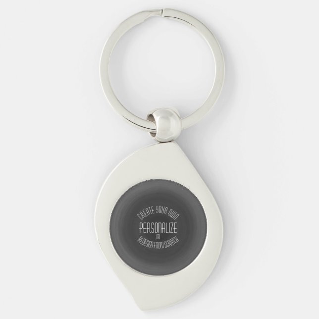Create Your Own - Custom Design Key Ring (Front)