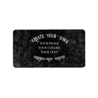 Create Your Own Custom Design Label